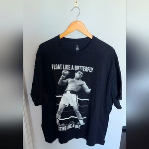 NEW Muhammad Ali Black T-Shirt